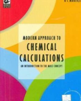 Modern Approach To Chemical Calculations