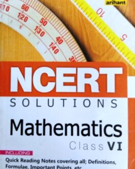 arihant NCERT SOLUTIONS MATHEMATICS CLASS – VI
