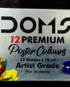 DOMS  12 PREMIUM POSTER COLOURS